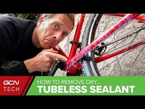 How To Remove Dried Tubeless Tyre Sealant