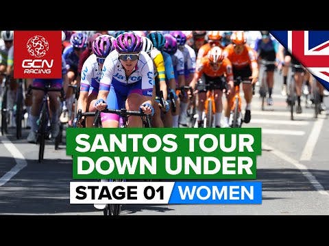 The Road Season Starts At Full Speed! | Tour Down Under 2023 Highlights - Women's Stage 1