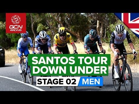Climbers Go On The Attack! | Tour Down Under 2023 Highlights - Men's Stage 2