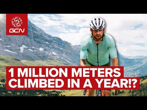 How This Cyclist Climbed A Million Meters In One Year!