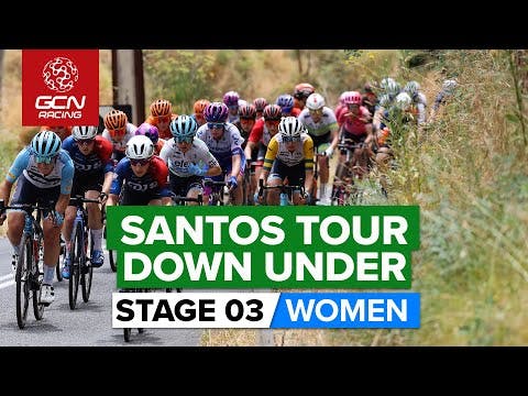 Steep Climbs Provide For Thrilling Finale! | Tour Down Under 2023 Highlights - Women's Stage 3